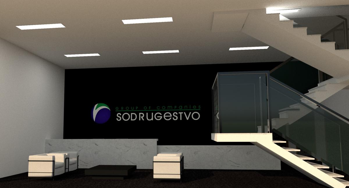 Projeto de interiores em 1500,0 m² de área corporativa para empresa do ramo de agronegócios, em Uberlândia.